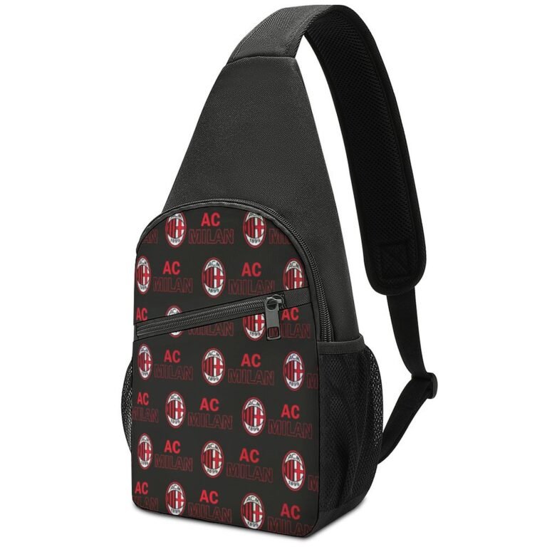 AC Mailand Crossbody Backpack Leichte Umhängetaschen Sling-Rucksack