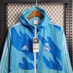Real Madrid Windbreaker 2023-2024 - Aquamarin