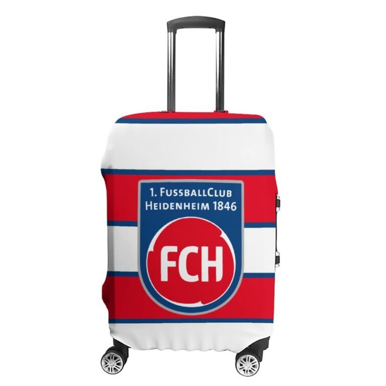 FC Heidenheim Gepäckschutz Elastisches Design Staubdicht Und Anti-Kratz-Gepäckhülle