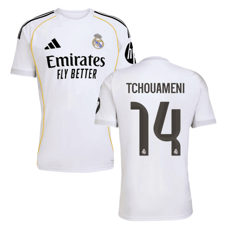 Real Madrid Aurélien Tchouaméni 14 Home Trikot 2025-2026
