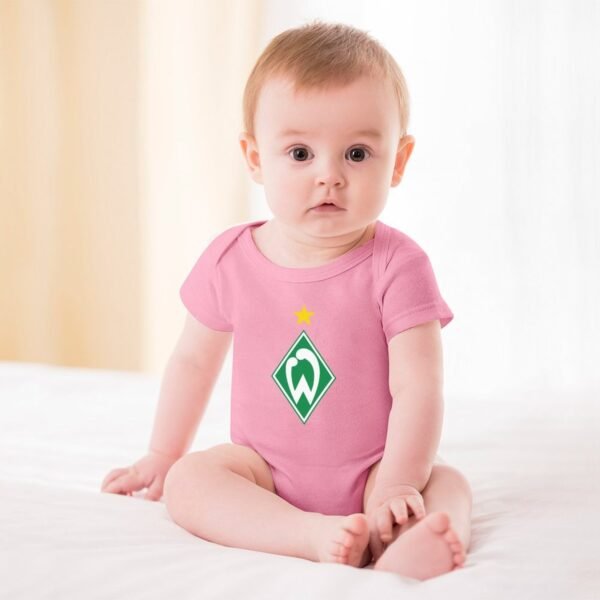 Werder Bremen Baby Bodysuit Strampler Schlafanzug Mit Kurzen Ärmeln