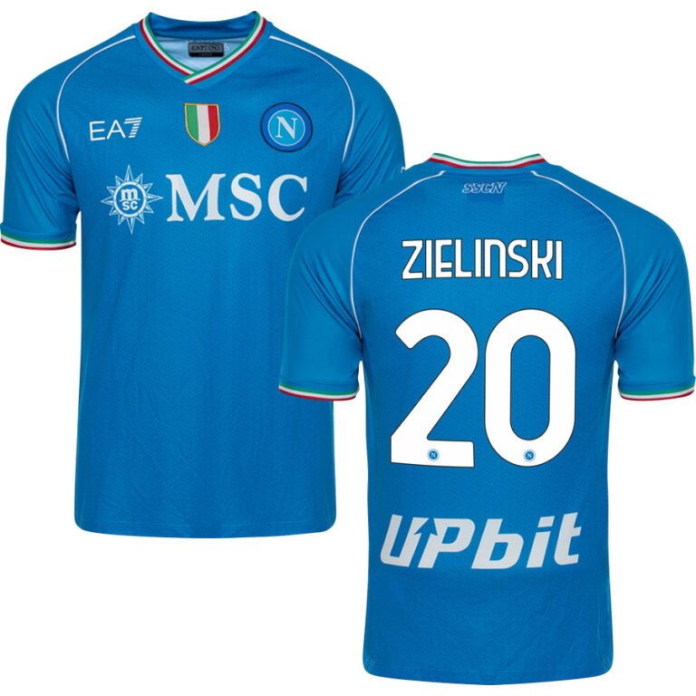 SSC Neapel Piotr Zielinski 20 Home Trikot 2023-2024