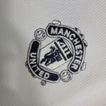 Manchester United Retro Away Trikot 1999-2000 - Weiß