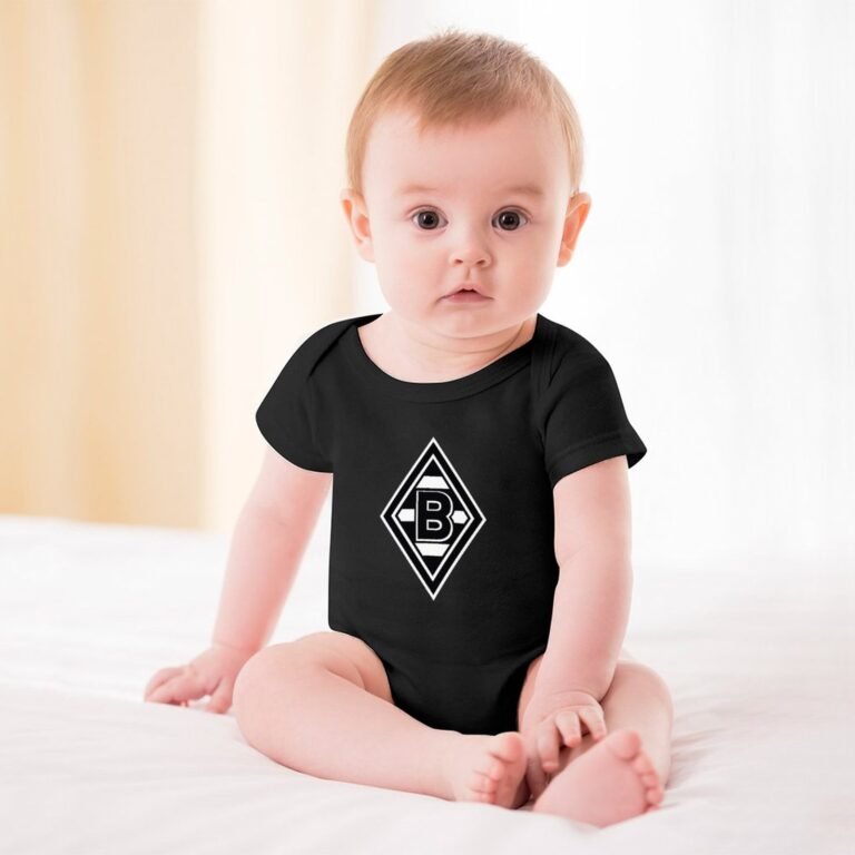 Monchengladbach Baby Bodysuit Strampler Schlafanzug Mit Kurzen Ärmeln