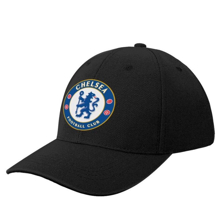 Unisex Chelsea FC Baseball Cap Verstellbar Reine Farbe Baseballkappe Mütze