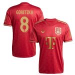 FC Bayern München 125 Jahre Leon Goretzka 8 Jubiläumstrikot 2024-2025