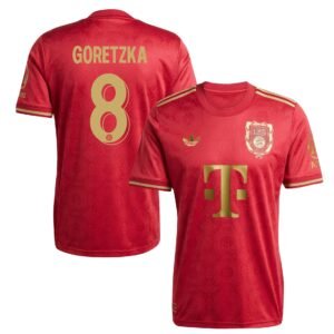 FC Bayern München 125 Jahre Leon Goretzka 8 Jubiläumstrikot 2024-2025