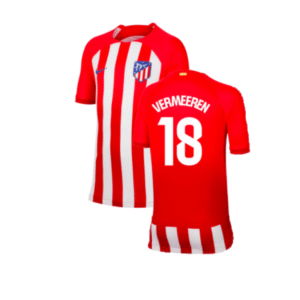 Atletico Madrid Arthur Vermeeren 18 Heimtrikot Kinder Minikit 2023-2024