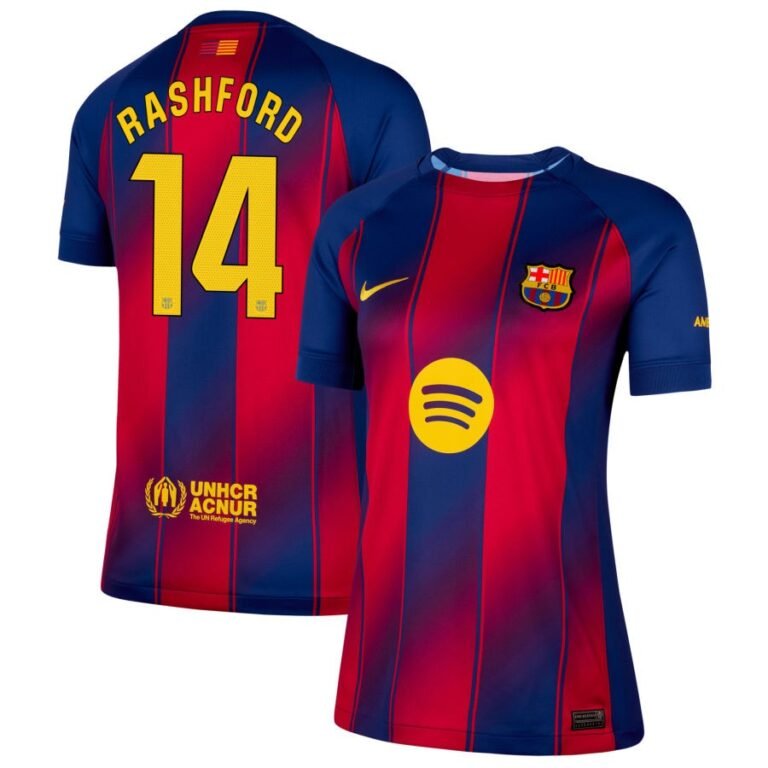 FC Barcelona Marcus Rashford 14 Frauen Home Trikot 2025-2026