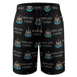 Newcastle United Kinder Badehose,Strandshorts Sommer Jogginghose,Strandhosen