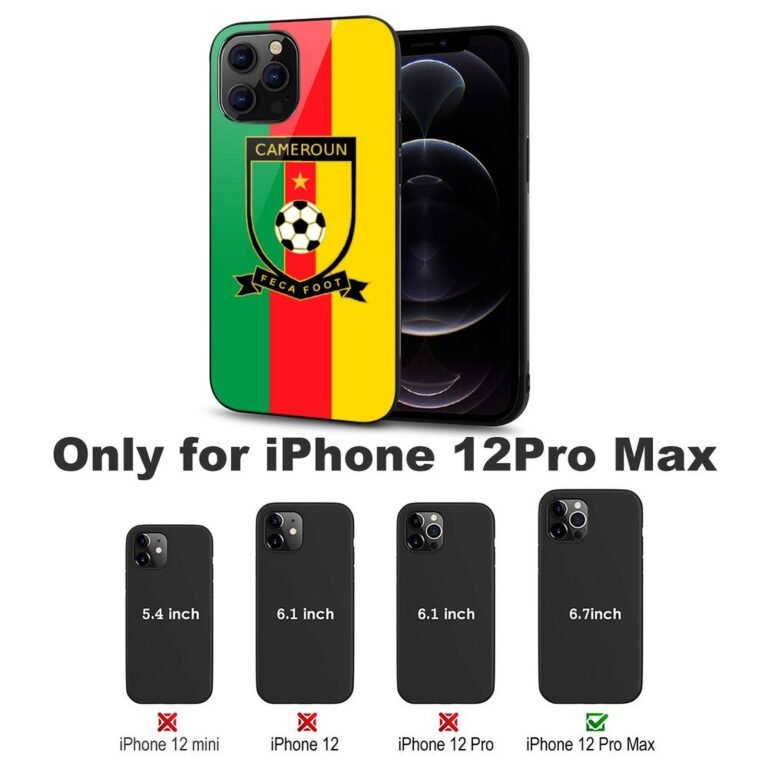 Kamerun Stoßfest Glaskasten Handyhüllen & Cover Für IPhone 12