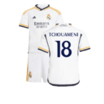 Real Madrid Aurélien Tchouaméni 18 Heimtrikot Kinder Mini Kit 2023-2024