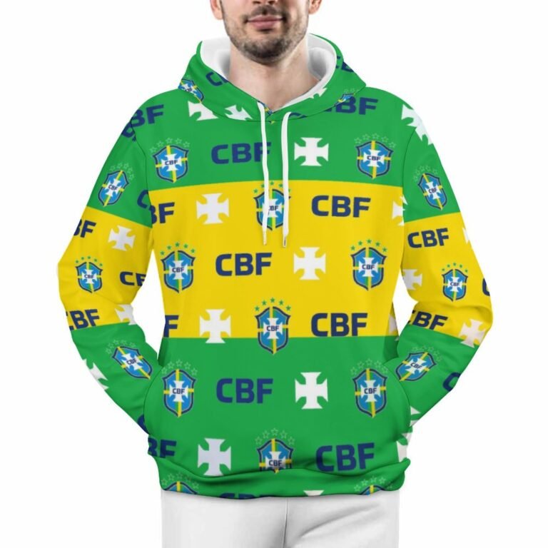 Brasilien Kapuzenpulli Mit Fleece Für Männer Und Frauen