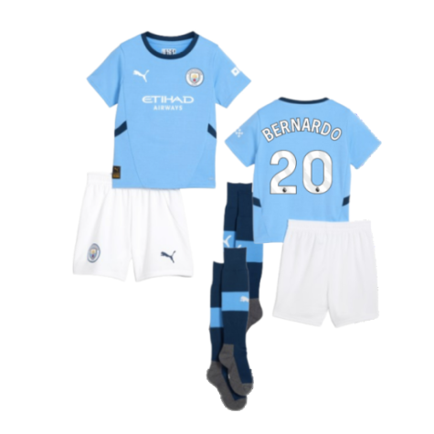 Man City Bernardo Silva 20 Heimtrikot Kinder Mini Kit 2024-2025
