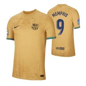 FC Barcelona Memphis Depay 9 Away Trikot 2022-2023