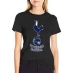 Tottenham Hotspur Damen Kurzarm Rundhals T-Shirt Casual Sommer Tops