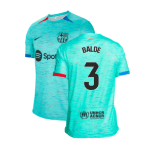 FC Barcelona Alejandro Balde 3 Third Trikot 2023-2024