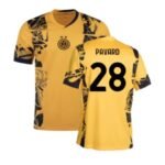 Inter Mailand Benjamin Pavard 28 Third Trikot 2024-2025