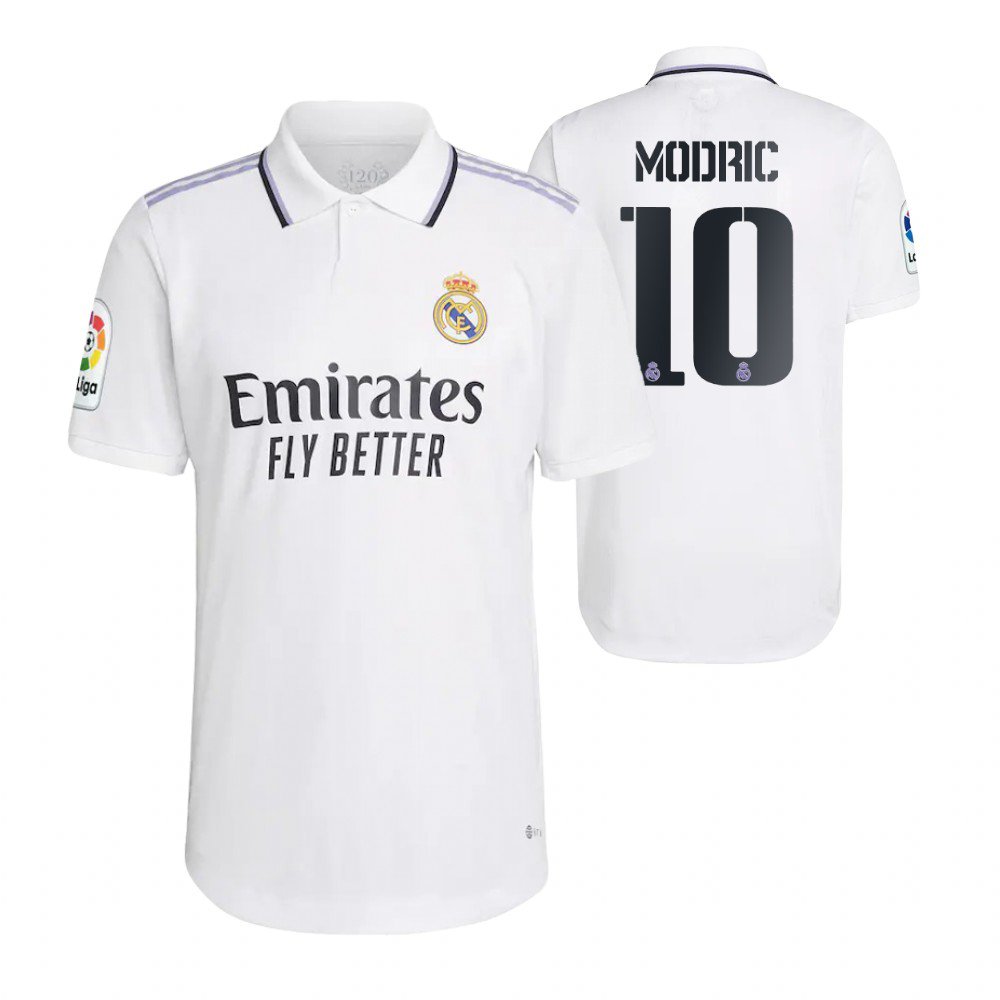 Real Madrid Luka Modric 10 Home Trikot 2022-2023 Real Madrid Luka Modric 10 Home Trikot 2022-2023