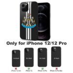 Newcastle United Stoßfest Glaskasten Handyhüllen & Cover Für IPhone 12
