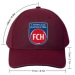 Unisex FC Heidenheim Baseball Cap Verstellbar Reine Farbe Baseballkappe Mütze
