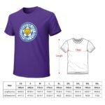 Leicester City Core Stretch Slim Cneck Gildan Tee T-Shirt Herren