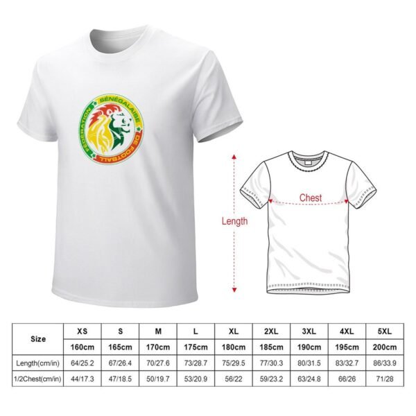 Senegal Stretch Slim Cneck Gildan Tee T-Shirt Herren