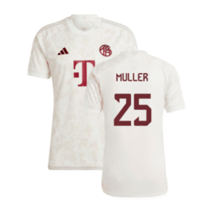 FC Bayern München Thomas Müller 25 Third Trikot 2023-2024