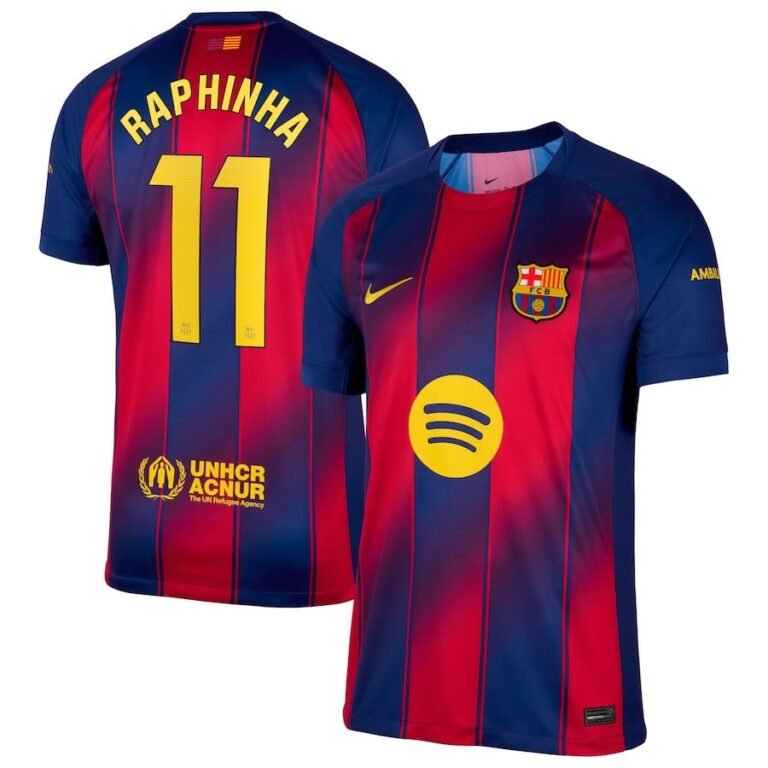 FC Barcelona Raphinha 11 Home Trikot 2025-2026