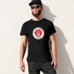 FC St. Pauli Core Stretch Slim Cneck Gildan Tee T-Shirt Herren