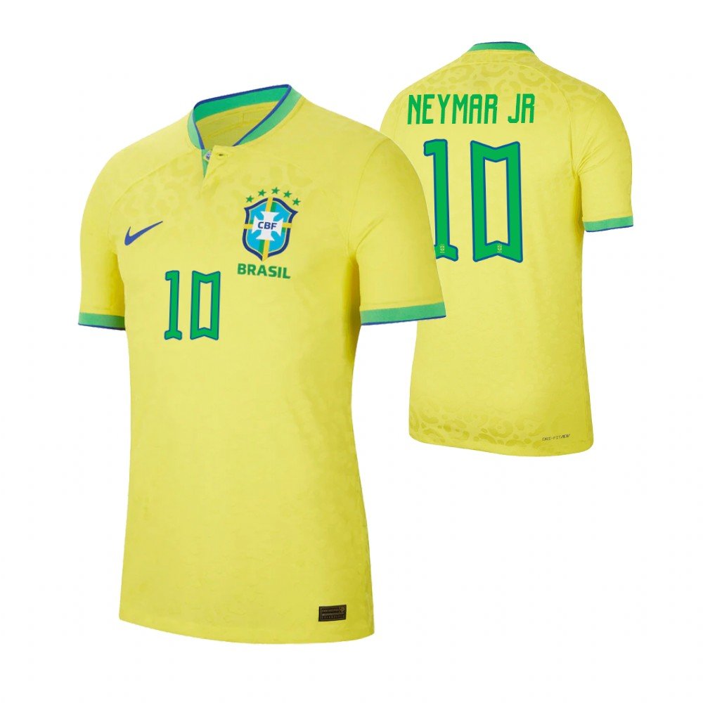 Brasilien Neymar JR 10 Heimtrikot Kinder Mini Kit WM 2022 Brasilien Neymar JR 10 Heimtrikot Kinder Mini Kit WM 2022