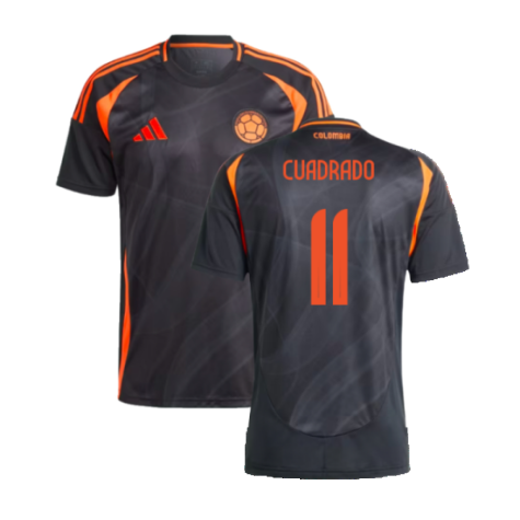 Kolumbien Juan Cuadrado 11 Away Trikot 2024-2025