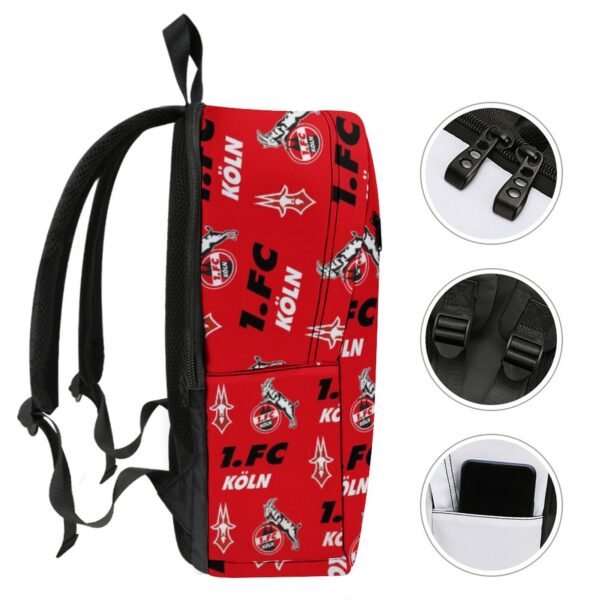 FC Köln Unisex Backpack Rucksack Outdoor Wanderrucksack
