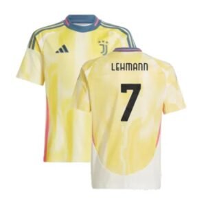 Juventus Alisha Lehmann 7 Auswärtstrikot Kinder 2024-2025