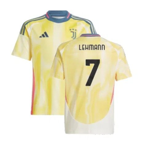 Juventus Alisha Lehmann 7 Auswärtstrikot Kinder 2024-2025
