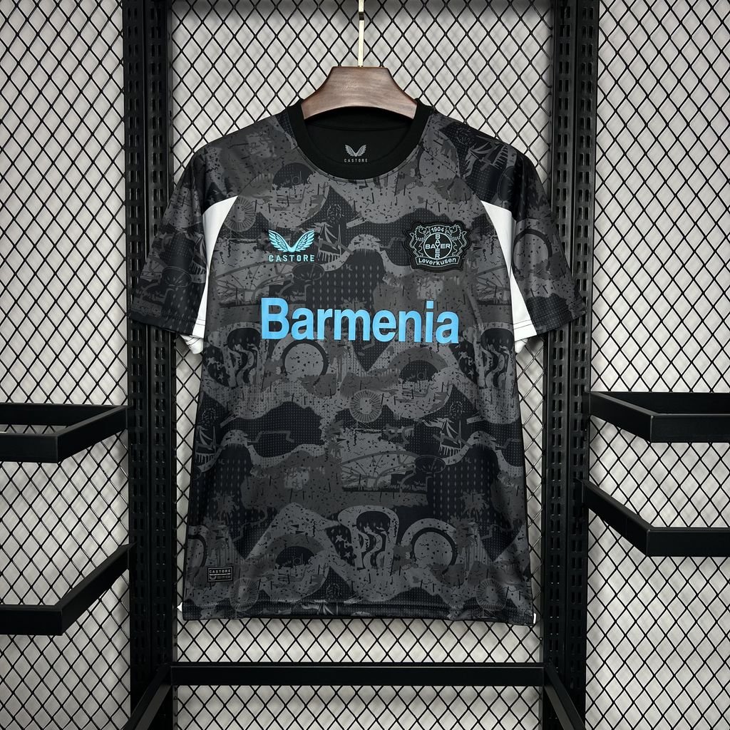 Bayer Leverkusen Third Trikot 2024-2025 - Schwarz Bayer Leverkusen Third Trikot 2024-2025 - Schwarz