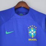 Brasilien Auswärtstrikot Kinder Minikit WM 2022 ( Aufdruck Dein Name )