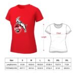 FC Köln Damen Kurzarm Rundhals T-Shirt Casual Sommer Tops