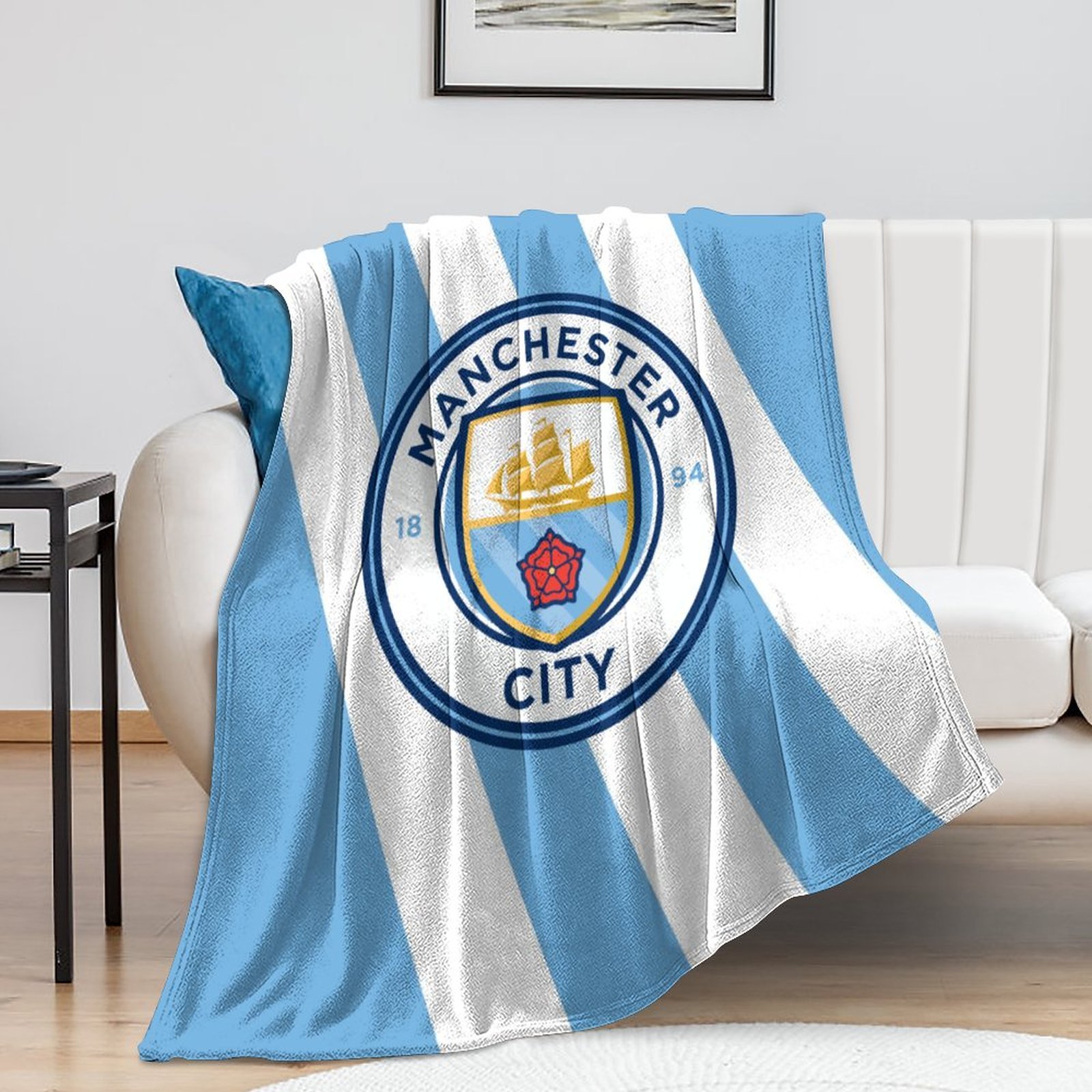 Manchester City Decken, Superweiche Decken, Verschiedene Größen Von Decken Manchester City Decken, Superweiche Decken, Verschiedene Größen Von Decken
