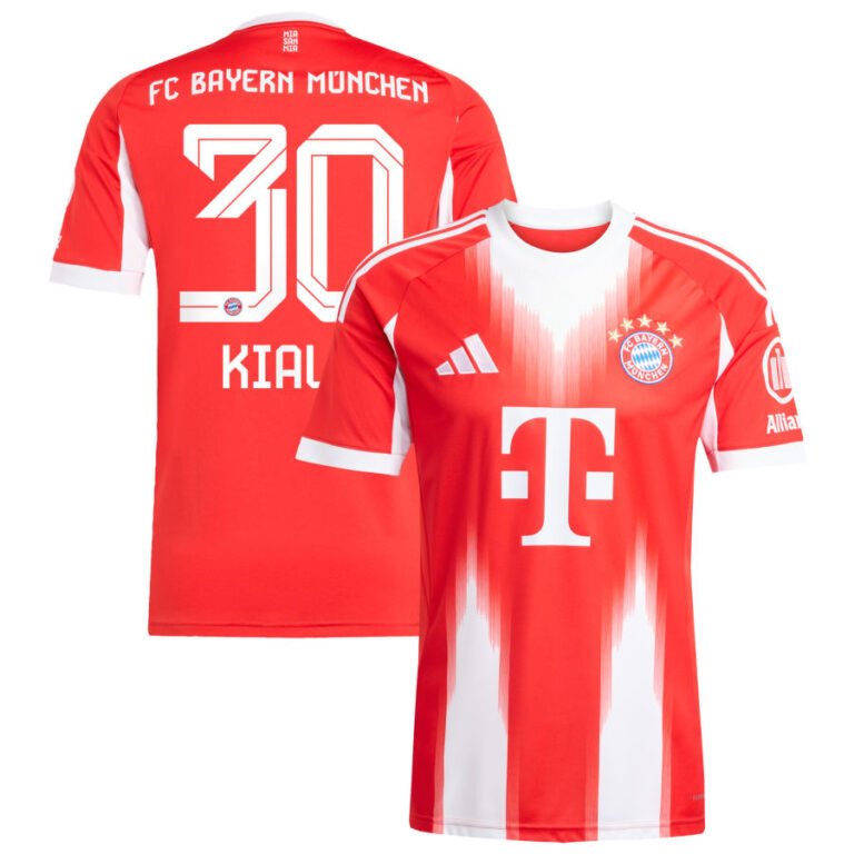 FC Bayern München Cassiano Kiala 30 Home Trikot 2025-2026