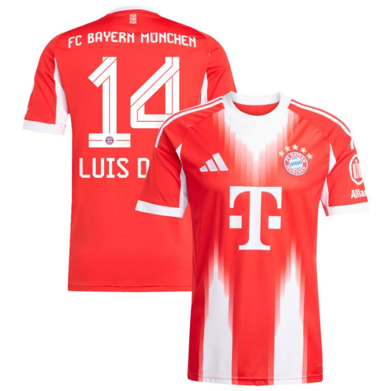 FC Bayern München Luis Díaz 14 Home Trikot 2025-2026