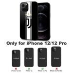 Juventus FC Stoßfest Glaskasten Handyhüllen & Cover Für IPhone 12