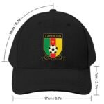 Kamerun Baseball Cap Verstellbar Reine Farbe Baseballkappe Mütze