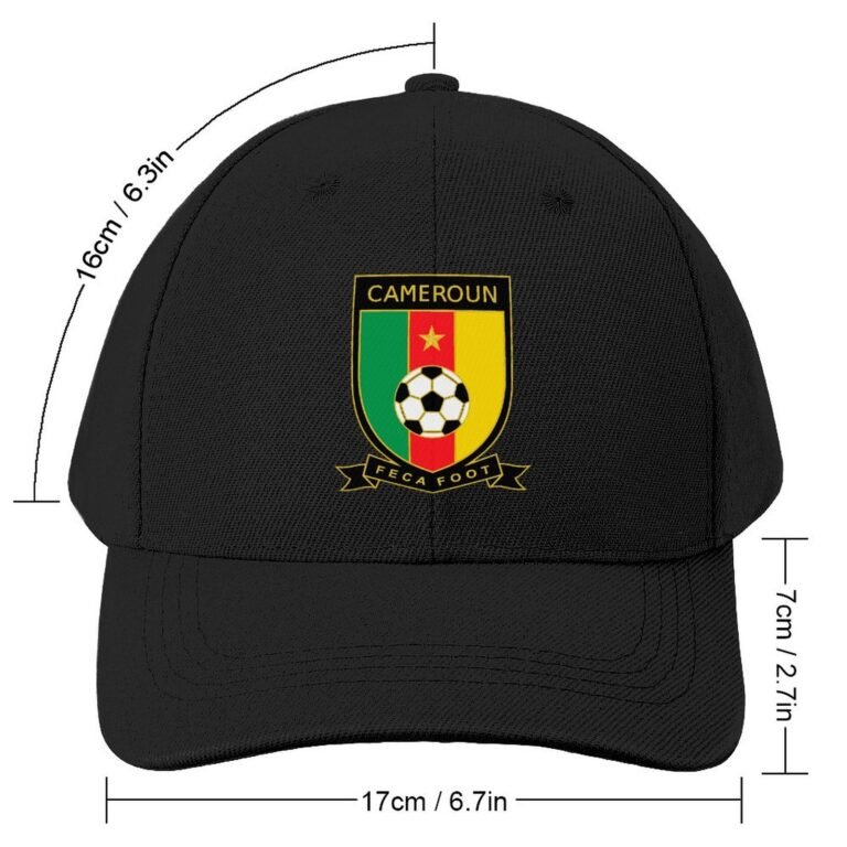 Kamerun Baseball Cap Verstellbar Reine Farbe Baseballkappe Mütze