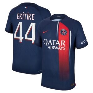 Paris Saint-Germain Hugo Ekitike 44 Home Trikot 2023-2024