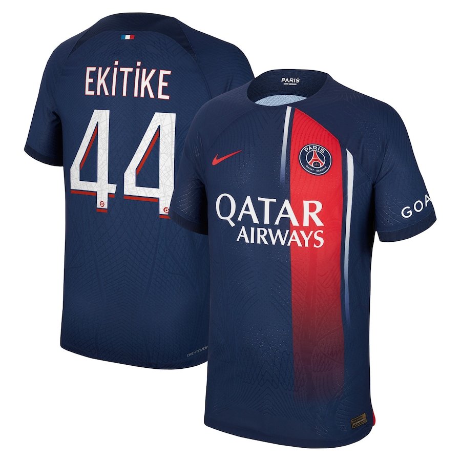 Paris Saint-Germain Hugo Ekitike 44 Home Trikot 2023-2024 Paris Saint-Germain Hugo Ekitike 44 Home Trikot 2023-2024