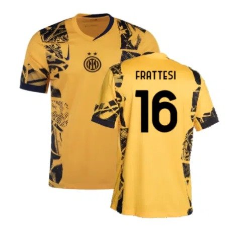 Inter Mailand Davide Frattesi 16 Third Trikot 2024-2025