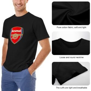 Arsenal Core Stretch Slim Cneck Gildan Tee T-Shirt Herren