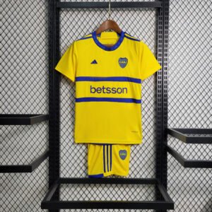 Boca Juniors Auswärtstrikot Kinder 2023-2024