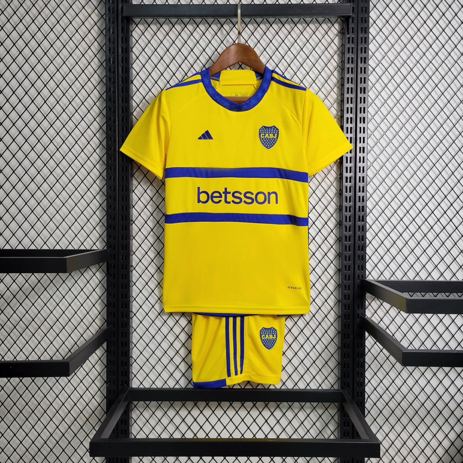 Boca Juniors Auswärtstrikot Kinder 2023-2024